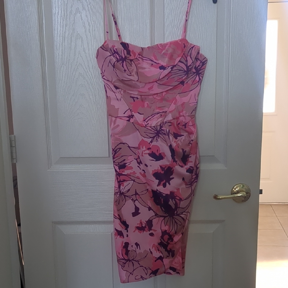Floral Pink Dress